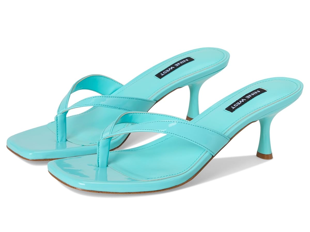 Amazon.com | Nine West Women's Andela Heeled Sandal, Blue